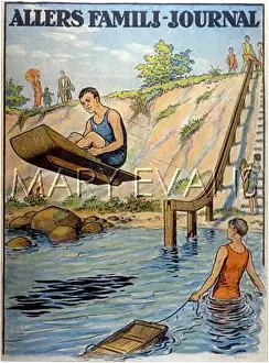 Slotted: Water toboggan