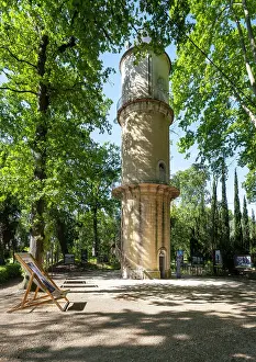 Prat: Water tower, Chateau d'Avignon, Saintes-Maries-de-la-Mer
