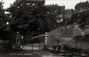 Railings: The Water Tower, Croydon, Surrey