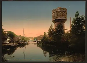 Delft: The water tower, Delft, Holland