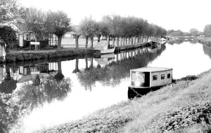 Waterbeach: Waterbeach, the River Cam, Clayhithe c1955