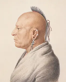 Midwest: The watercolor painting is based on a drawing