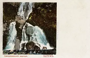 Batumi: Waterfall at Batum, Adjara, Georgia