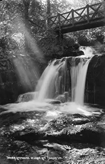 Lynmouth: Waterfall in Glen Lyn