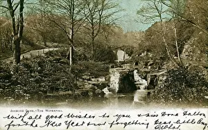 Dene: Waterfall, Jesmond Dene, County Durham