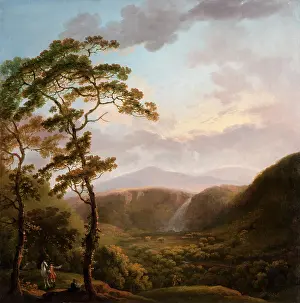 Barret: The Waterfall at Powerscourt
