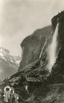 Staubbach: Waterfall at Staubbach (Staubbach Falls)
