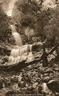 Trodos: Waterfalls at Mesopotamos, Cyprus