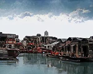 Guangzhou: Waterfront at Canton (Guangzhou), China
