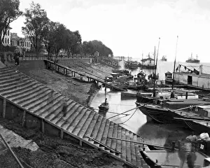 Hankou: Waterfront, Hankow (Hankou), China