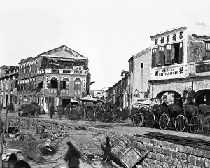 Rickshaws: Waterfront, Macau, China