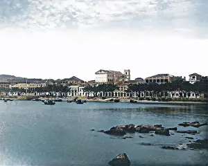 Macau: Waterfront at Macau, China