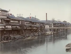 Osaka: Waterfront view, Dotonbori, Osaka, Japan