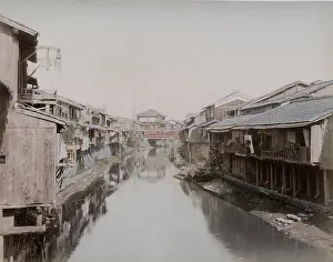 Osaka: Waterfront view, Dotonbori, Osaka, Japan