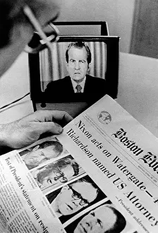 Impeachment: The Watergate Scandal takes over the front ?
