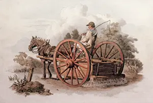 1808: The Watering Cart by W H Pyne
