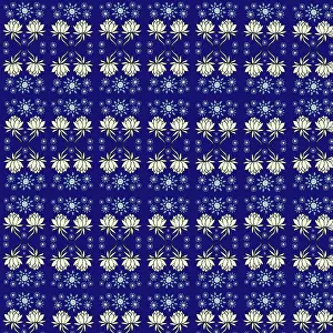 Lilies: Waterlily repeating pattern