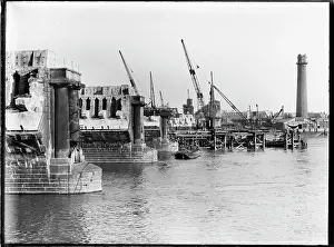 Prickett: Waterloo Bridge, Lambeth, Lambeth, London