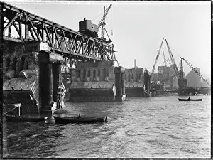 Prickett: Waterloo Bridge, Lambeth, Lambeth, London