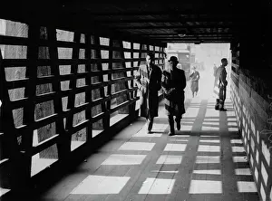 Underpass: Waterloo Bridge in London