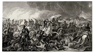 Charging: Waterloo, decisive charge of the Guards, 18 June 1815