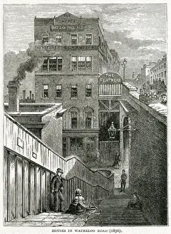 Alleyway: Waterloo Road, London 1876