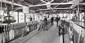 Levers: Waterloo Signal Box 1903