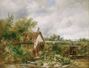 Watermill: A Watermill in a landscape