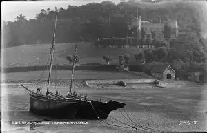 Masts: Watermouth Castle and Ship