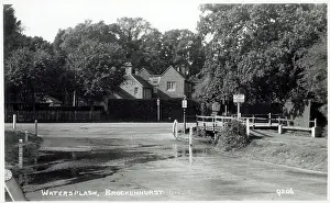 Footbridge: The Watersplash at Brockenhurst, New Forest