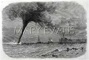 Waterspout: Waterspout off Worthing