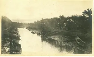 Iraqi: Waterway, Basra, Iraq, WW1