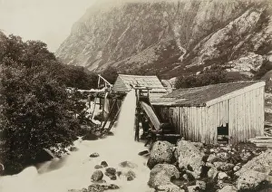 Waterwheels: Waterwheel in Norway