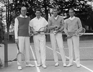 Tilden: Watson Washburn, Bill Williams, Bill Tilden, and