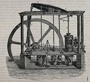 Instituto: Watt steam engine, first type of steam engine