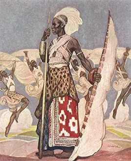 Revelry: Watusi Chief, Dancers