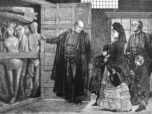 Verger: Waxwork Effigies in Westminster Abbey, 1872