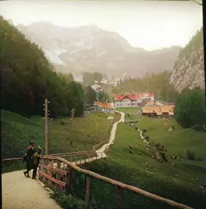 Hallstatt: On the way to the salt mine of Hallstatt