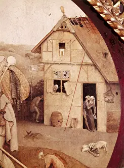 Prodigal: the wayfarer or prodigal son, detail