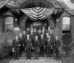 Bsloc1608: Wayne Bidwell Wheeler, (Front row, far left), the