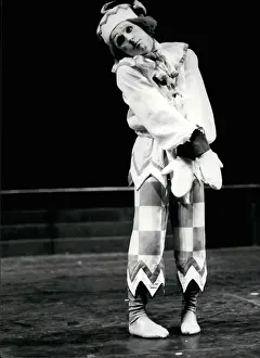 Auctioned: Wayne Sleep, ballet dancer, in Petrushka costume