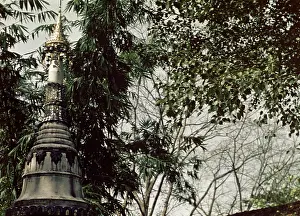 Pongyi: wayside pagoda - Rangoon