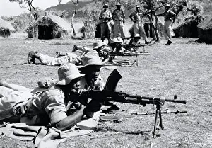 Sudan: Weapon training while on safari