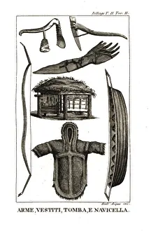 Chukchi: Weapons, clothes, tomb and boat of the Chukchi