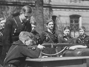Pimpfs: Weapons training of the Hitler Youth