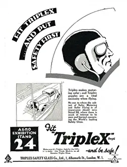Triplex: Wear Triplex Safety Goggles When Flying