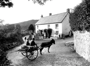 Giffard: Weare Giffard, Post Office 1923
