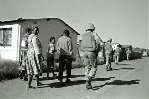 Transkei: Wearing the distinctively shaped helmets of the