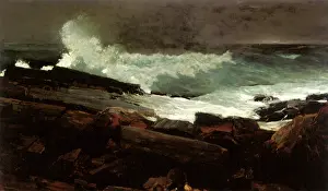 Foam: Weatherbeaten, by Winslow Homer