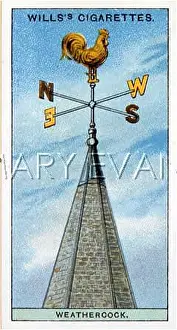 Weathervanes: WEATHERCOCK CIG CARD
